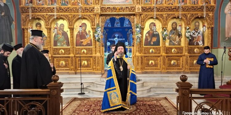 Η εορτή της Συνάξεως του Τιμίου Προδρόμου στην Ι. Μ. Αιτωλοακαρνανίας