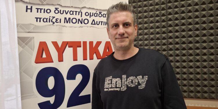 Ο πρόεδρος του Συλλόγου Εργαζομένων ΟΤΑ Αιτωλοακαρνανίας Βαγγέλης Νταραντούμης στο «Δυτικά FM 92,8»
