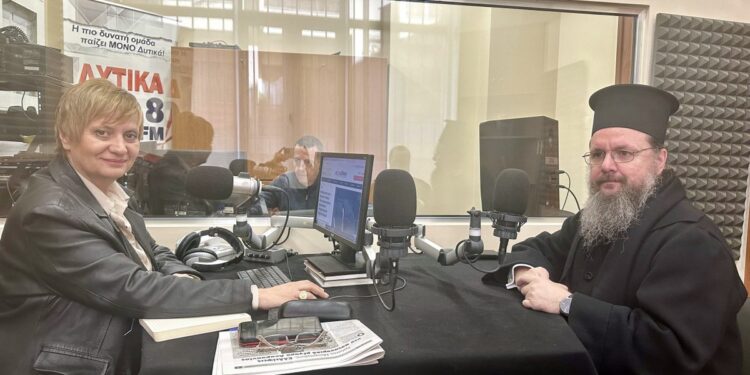 Δαμασκηνός: «Προσεύχομαι για την έλευση της εικόνας Άξιον Εστί στο Μεσολόγγι το 2026» – Η Ντενίση σε σπουδαία εκδήλωση για την Έξοδο