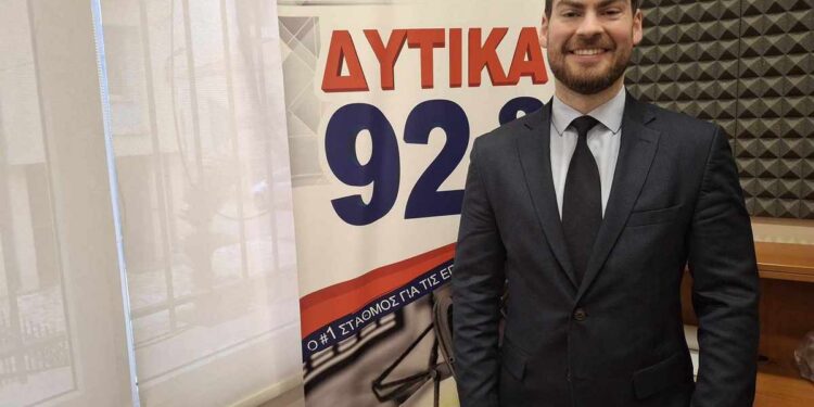 O Στέφανος Φαφούτης στο Δυτικά FM: «Στοίχημα» η προαγωγή της εξωστρέφειας για το Δημοτικό Συμβούλιο Νέων Αγρινίου