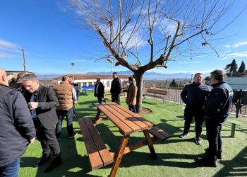 Επίσκεψη του Περιφερειάρχη, Ν. Φαρμάκη σε αντιπλημμυρικά έργα και νέους χώρους αναψυχής στην Π.Ε. Αιτωλοακαρνανίας