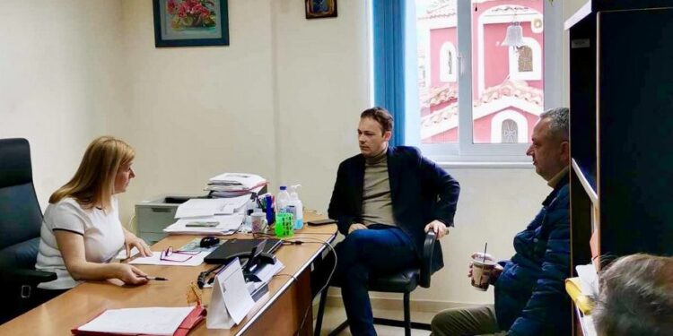 Συναντήσεις του Μίλτου Ζαμπάρα με φορείς του Μεσολογγίου για την επίλυση προβλημάτων της περιοχής