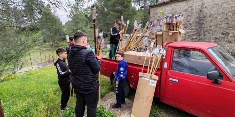 Αγρίνιο: προετοιμασίες για τις Δάδες Σπολάιτας 2025