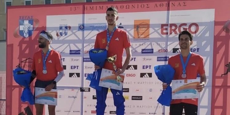 Αγρίνιο: Νίκος Σταμούλη 3ος στον Ημιμαραθώνιο Αθηνών και ο πρώτος Έλληνας που τερμάτισε με νέο ατομικό ρεκόρ!!!