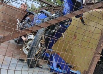 Σοβαρό τροχαίο στις Παπαδάτες Αγρινίου- Σύγκρουση Ι.Χ. με μηχανάκι, στο νοσοκομείο ο οδηγός του