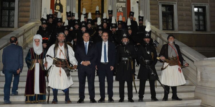 Πανηγυρική εκδήλωση στην Παλαιά Βουλή για την έναρξη των εργασιών της Διακοσιοστής Επετείου της Εξόδου του Μεσολογγίου