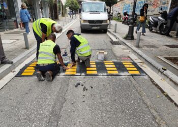 Σαμαράκια στο κέντρο του Αγρινίου