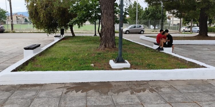 Αγρίνιο: Παρεμβάσεις στην πλατεία Αγίου Ιωάννη Ρηγανά