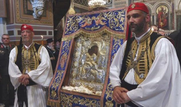 Η Ιερά Εικόνα της Παναγίας «Άξιον Εστί» στην Ι. Π. Μεσολογγίου για την επέτειο των 200 ετών από την ηρωική Έξοδο του Μεσολογγίου