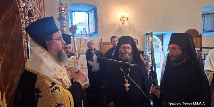 Κουρά Μοναχού στην Ι. Μ. Αιτωλοακαρνανίας