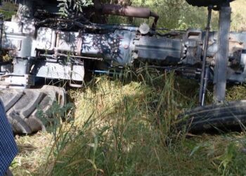 Ελαιόφυτο Αγρινίου: Νεκρός 64χρονος που καταπλακώθηκε από τρακτέρ (εικόνες)