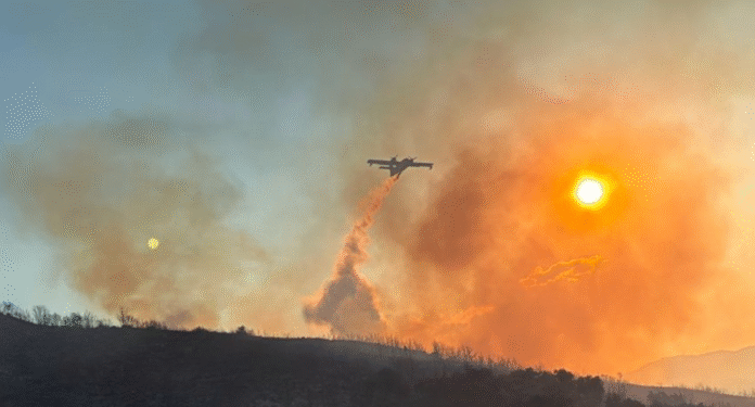 Υπό έλεγχο η μεγάλη πυρκαγιά στη Ναύπακτο-Δείτε βίντεο την στιγμή που ξεκινάει η μεγάλη φωτιά 4:35.