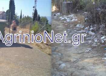 Στον Προφήτη Ηλία Αγρινίου καθάρισαν την περιοχή λίγες ώρες πριν τον εσπερινό…