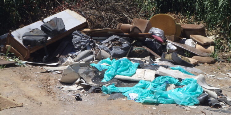 Αγρίνιο: στον Άγιο Κων/νο χωματερή και στην οδό Βλαχογιάννη βουνό τα ξερά κλαδιά…