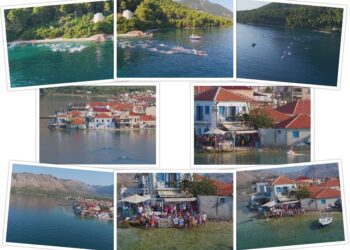 Με απόλυτη επιτυχία στέφθηκε η διοργάνωση του 4ου κολυμβητικού διάπλου «Μύλος Κάστρο Καλάμου (Μπένελόρδου) – Φάρος Μύτικα»