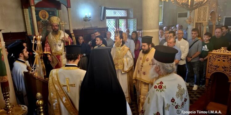 Η Ανάμνηση της Καταθέσεως της Τιμίας Ζώνης της Υπεραγίας Θεοτόκου στην Ιερά Μητρόπολη Αιτωλίας και Ακαρνανίας