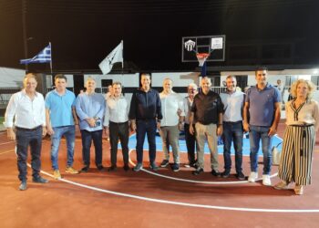 Εγκαίνια του ανακαινισμένου Δημοτικού Γηπέδου Μπάσκετ στο Καινούργιο – Ένα έργο που περίμενε χρόνια η τοπική κοινωνία