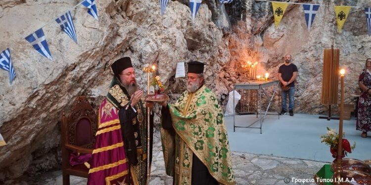 Η εορτή της Υψώσεως του Τιμίου Σταυρού στην Ι. Μ. Αιτωλοακαρνανίας