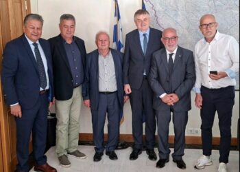 Συνάντηση των Αντιπεριφερειαρχών, Π. Σακελλαρόπουλου και Αθλητισμού, Π. Αντωνόπουλου με τον Πρέσβη της Βοσνίας και Ερζεγοβίνης , Ντράγκαν Βούκοβιτς