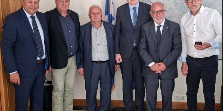 Συνάντηση των Αντιπεριφερειαρχών, Π. Σακελλαρόπουλου και Αθλητισμού, Π. Αντωνόπουλου με τον Πρέσβη της Βοσνίας και Ερζεγοβίνης , Ντράγκαν Βούκοβιτς