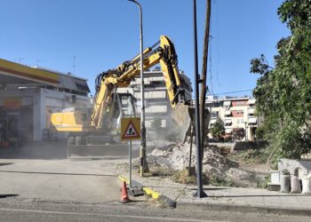 Έναρξη εργασιών για το έργο «Ανάπλαση Βορειοανατολικής Εισόδου Πόλης Αγρινίου»