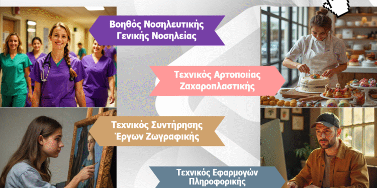 Έναρξη της Νέας Χρονιάς με ακόμη 5 νέες ειδικότητες