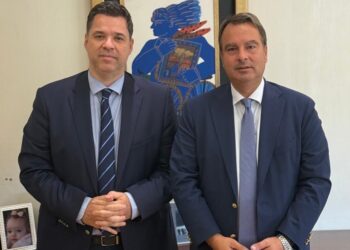 Συνάντηση Παπαθανάση με τον Θ. Κοντογιώργη για το Τοπικό Σχέδιο Ανάπτυξης της Αιτωλοακαρνανίας