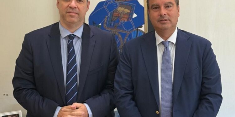 Συνάντηση Παπαθανάση με τον Θ. Κοντογιώργη για το Τοπικό Σχέδιο Ανάπτυξης της Αιτωλοακαρνανίας