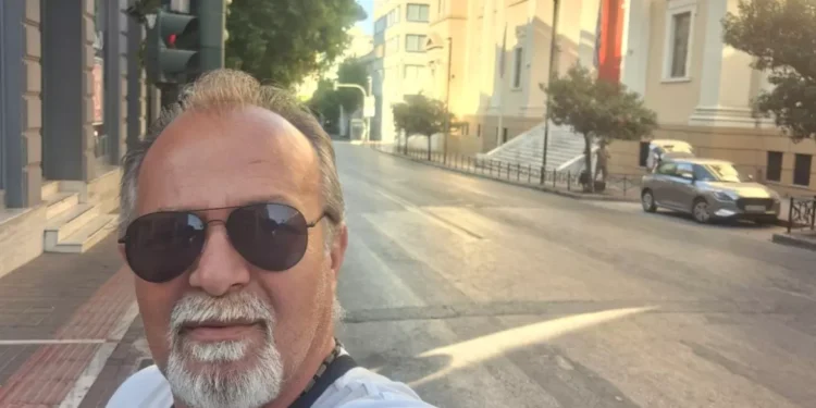 Πέθανε την ώρα του ρεπορτάζ ο καμεραμάν του ΑΝΤ1 Πάτρας Γιώργος Παυλάκης