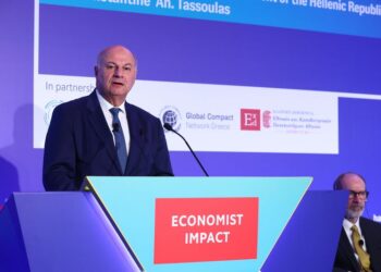 Κώστας Τσιάρας στο Συνέδριο του Economist: «Η βιωσιμότητα στη γεωργία είναι το νέο κοινωνικό συμβόλαιο»