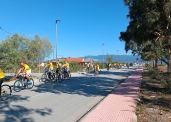 Μεσολόγγι: Με επιτυχία πραγματοποιήθηκε η ποδηλατάδα στο πλαίσιο του 3ου Επεμβατικού Συνεδρίου Καρδιολογίας