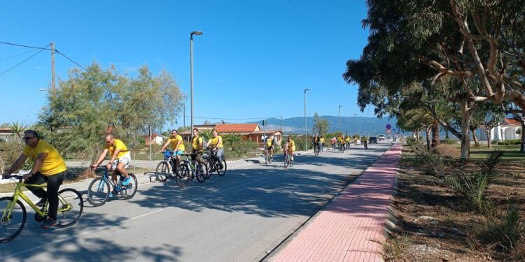 Μεσολόγγι: Με επιτυχία πραγματοποιήθηκε η ποδηλατάδα στο πλαίσιο του 3ου Επεμβατικού Συνεδρίου Καρδιολογίας