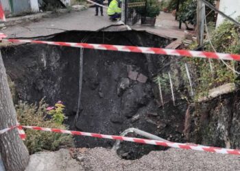 Ξηρόμερο: επικίνδυνο γεωλογικό φαινόμενο στις Φυτείες