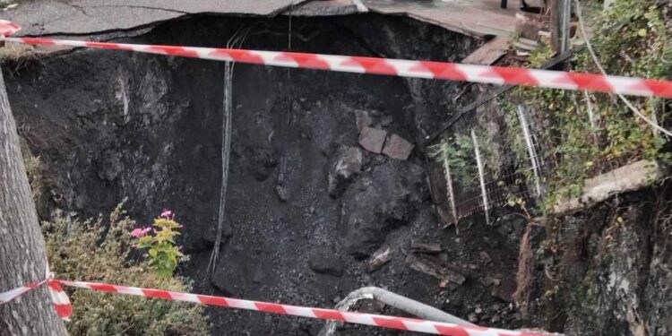 Ξηρόμερο: επικίνδυνο γεωλογικό φαινόμενο στις Φυτείες