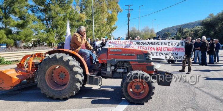 Χανιά: Ξεκινούν τα μπλόκα οι κτηνοτρόφοι – «Κόβουν στα δύο» τον ΒΟΑΚ
