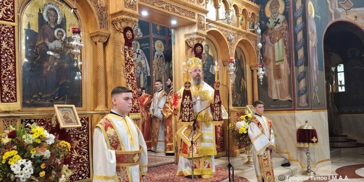 Η εορτή του Αγίου Δημητρίου του Μυροβλήτου στην Ι. Μ. Αιτωλοακαρνανίας