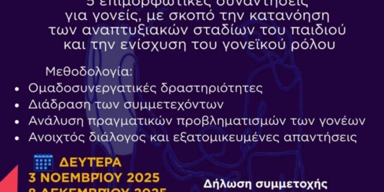 Ενοριακή Σχολή Γονέων Ι.Ν. Αγίου Χριστοφόρου