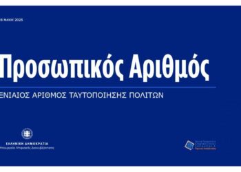 Προσωπικός Αριθμός – Τι πρέπει να κάνετε πριν από τις 5/11 για να μη μπλοκαριστούν οι συναλλαγές σας με το Δημόσιο