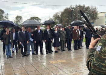 Μεσολόγγι: Τιμή στον απελευθερωτή της Κορυτσάς, Στρατηγό Δημήτριο Θεοδωράκη