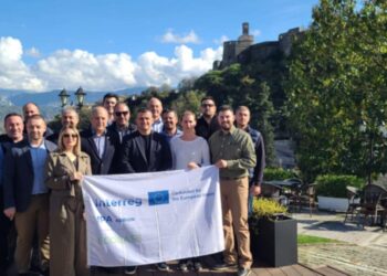 Η αντιπροσωπεία του Επιμελητηρίου Αιτωλοακαρνανίας συμμετέχει στην 3η τεχνική συνάντηση του έργου ECOBASE στο Αργυρόκαστρο της Αλβανίας.