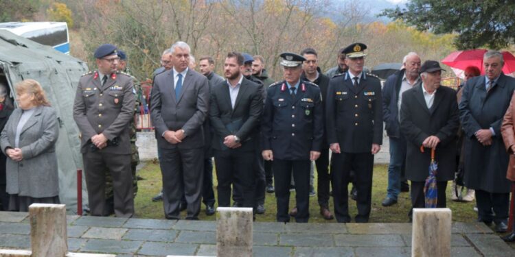 Τιμή στους πεσόντες του 2/39 Συντάγματος Ευζώνων στα υψώματα Καλπακίου – Δήμος Αγρινίου