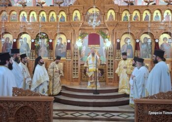 Εγκαίνια Ιερού Ναού Αγίας Βαρβάρας Αγρινίου