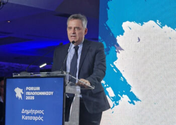 Ο Γενικός Γραμματέας Δημήτρης Κατσαρός στο 2ο FORUM Πελοποννήσου στη Σπάρτη
