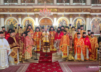 Τρίτη Επέτειος Ενθρόνισης του Μητροπολίτη Αιτωλοακαρνανίας κ. Δαμασκηνού