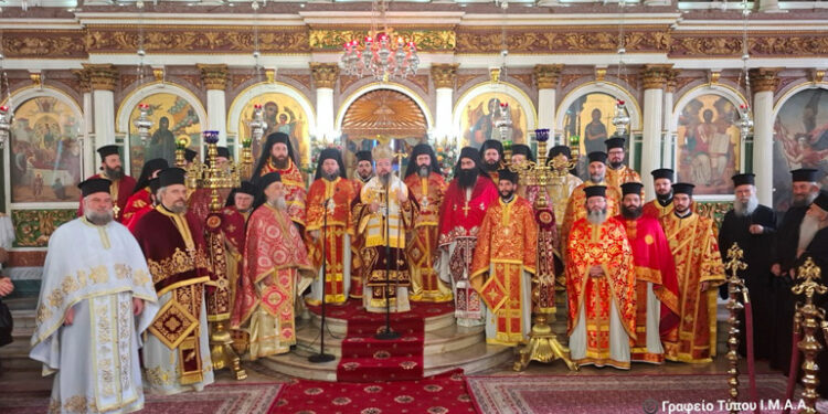Τρίτη Επέτειος Ενθρόνισης του Μητροπολίτη Αιτωλοακαρνανίας κ. Δαμασκηνού