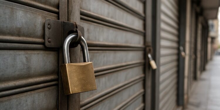 Αποκαλυπτικά τα στοιχεία της Eurostat για τα λουκέτα στην Ελλάδα.Αύξηση 47,7% το Γ´ τρίμηνο του 2025.