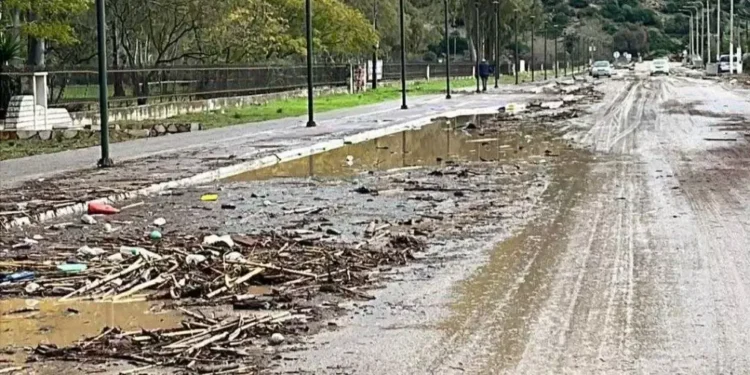 Δήμος Ακτίου Βόνιτσας: Τεράστια προβλήματα άφησε πίσω της η κακοκαιρία