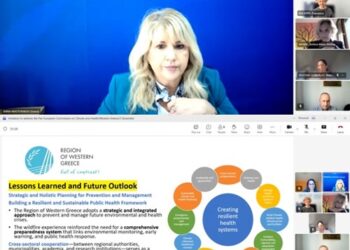 Η Περιφέρεια Δυτικής Ελλάδας στον ευρωπαϊκό διάλογο για την κλιματική αλλαγή και τη δημόσια υγεία