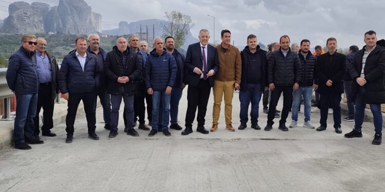 Σε εξέλιξη οι εργασίες στις πληγείσες από τον «Daniel» γέφυρες της Θεσσαλίας