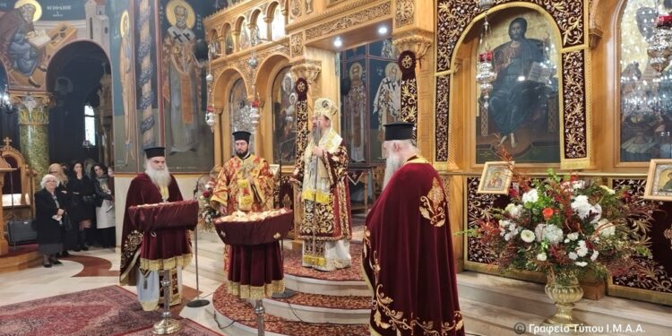 Η εορτή των Χριστουγέννων στην Ι. Μ. Αιτωλοακαρνανίας  